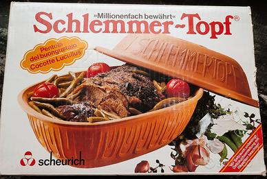 casseruola in terracotta da forno Nuova