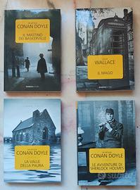 4 libri gialli di Sir Arthur Conan Doyle