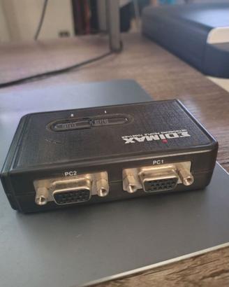 Edimax switch monitor\tastiera\mouse per 2 PC
