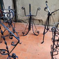 Portavasi metallo Ferro nuovi