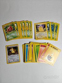 Lotto composto da 54 carte Pokémon vintage