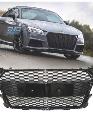 GRIGLIA PER AUDI TT 8S 15-19 LOOK RS NERO