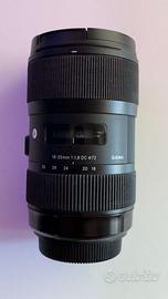 Obiettivo SIGMA 18-35mm F1.8 DC HSM |ART (Canon)