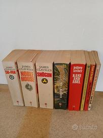 8 libri in inglese Clavell...