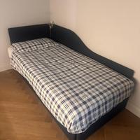 Letto singolo con letto estraibile