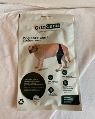NUOVO! Ginocchiera tutore sinostro per cani XXS