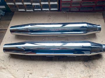 Harley scarichi originali chiusi