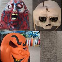 Set di 3 maschere Carnevale-Halloween