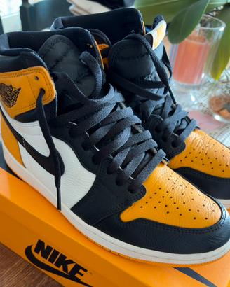 Jordan 1 High Retro OG Yellow Toe “Taxi” 43EU