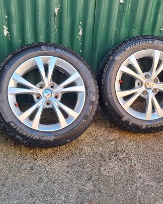 Cerchi lega da 16 alfa Romeo + gomme invernali