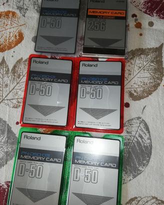 Suoni Nuovi Roland D50 Korg M1  03RW  Korg 01W/M3r