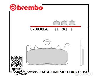 COPPIA PASTIGLIE BREMBO SINTERIZZATE DUCATI BMW