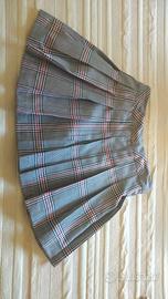 Gonna scozzese a portafoglio 11/12 anni 