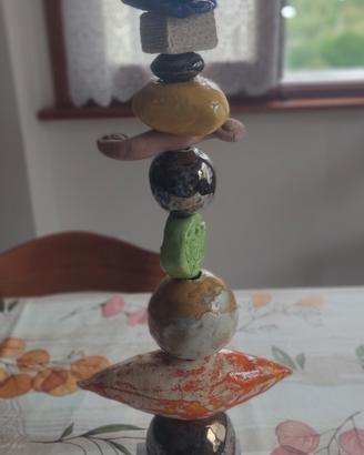 Totem In Ceramica contemporanea 