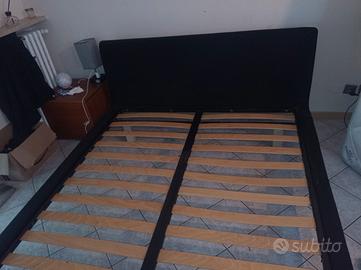 letto matrimoniale "VERARDO" tessuto