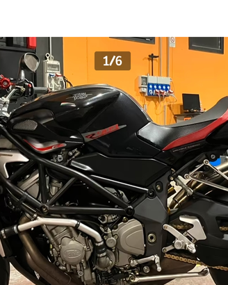 mv agusta brutale 989 r  anno 2009