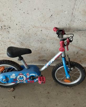 Bici bambino 14 pollici 3/6 anni