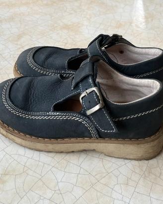 Scarpe occhio di bue T-bar Bambino