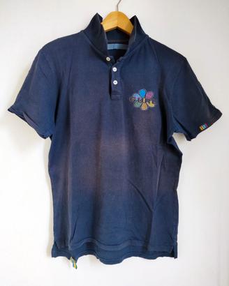 Polo Guru Blu Tg Small