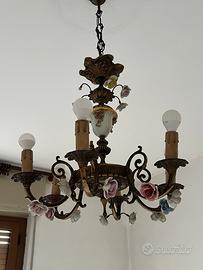 Lampadario Capodimonte