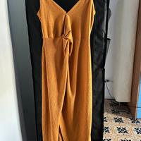 Vestito midi Bershka con spacco Tg. S