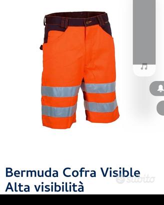 Bermuda alta visibilità COFRA