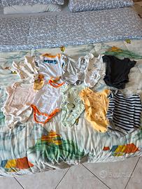 Body neonato 0-3 mesi (10 pezzi)