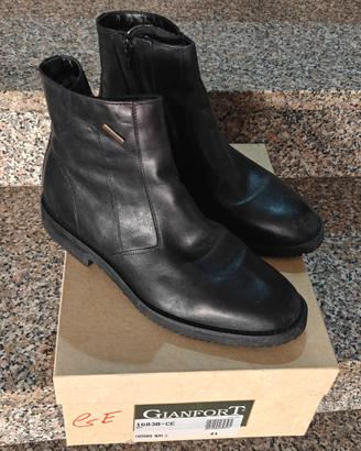 Stivaletti uomo Gianfort neri Gore-Tex – Taglia 41