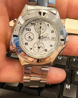 Orologio Lorus Chronograph 100M con Sveglia 