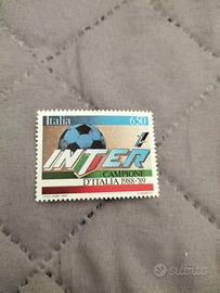 francobollo Inter solo per appassionati 