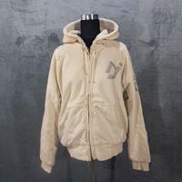 Felpa uomo NewJeans con zip  cappuccio – M – beige