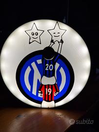 Lampada Inter “la seconda stella”