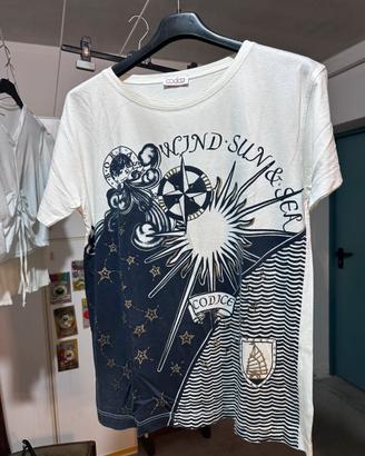 T-shirt Codice by De Pietri stampa nautica