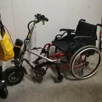 Motorino elettrico 500 wt per carrozzina disabili