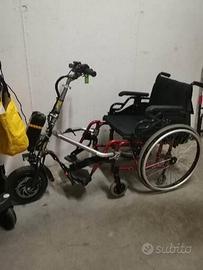 Motorino elettrico 500 wt per carrozzina disabili