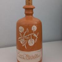 Bottiglia in terracotta smaltata