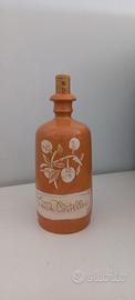 Bottiglia in terracotta smaltata