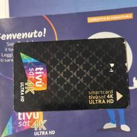 scheda  Tivùsat 4k nera