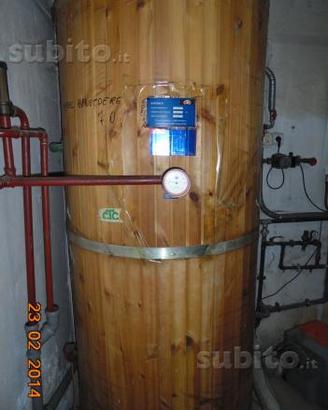 Boiler accumulo acqua calda professionale