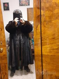 PELLICCIA VISONE FEMMINA ARTIGIANALE TAGLIA FORTE