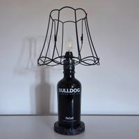 Lampada con bottiglia