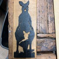 Canguro in legno