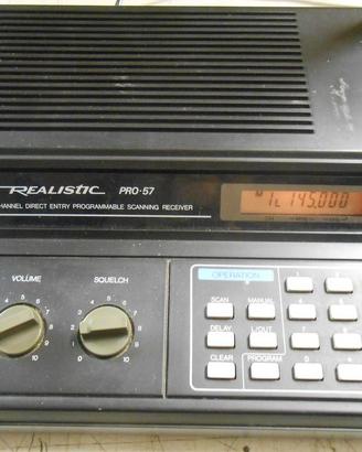 RADIO RCEVITORE SCANNER REALISTIC PRO-57