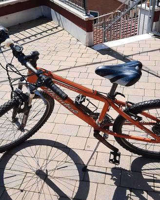 bicicletta 24 mondial alluminio