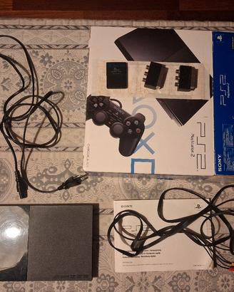 Playstation 2 + box memorycard RCA alimentazione 
