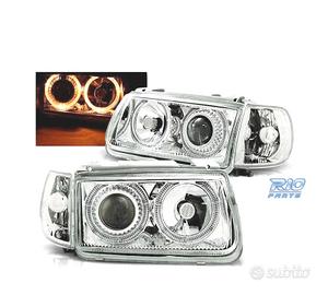 FARI PER VOLKSWAGEN VW POLO 6N 94-99 ANGEL EYES CR
