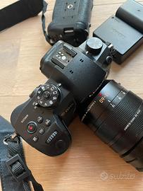 Fotocamera Panasonic GH5 + obiettivi e accessori