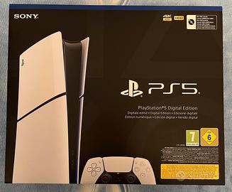 Playstation 5 slim digital + 4 anni garanzia