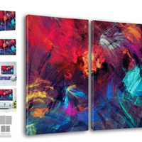 Tele canvas soggiorno