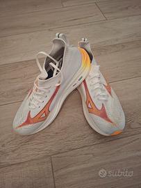 Scarpe running Mizuno Neo Zen bianche arancio